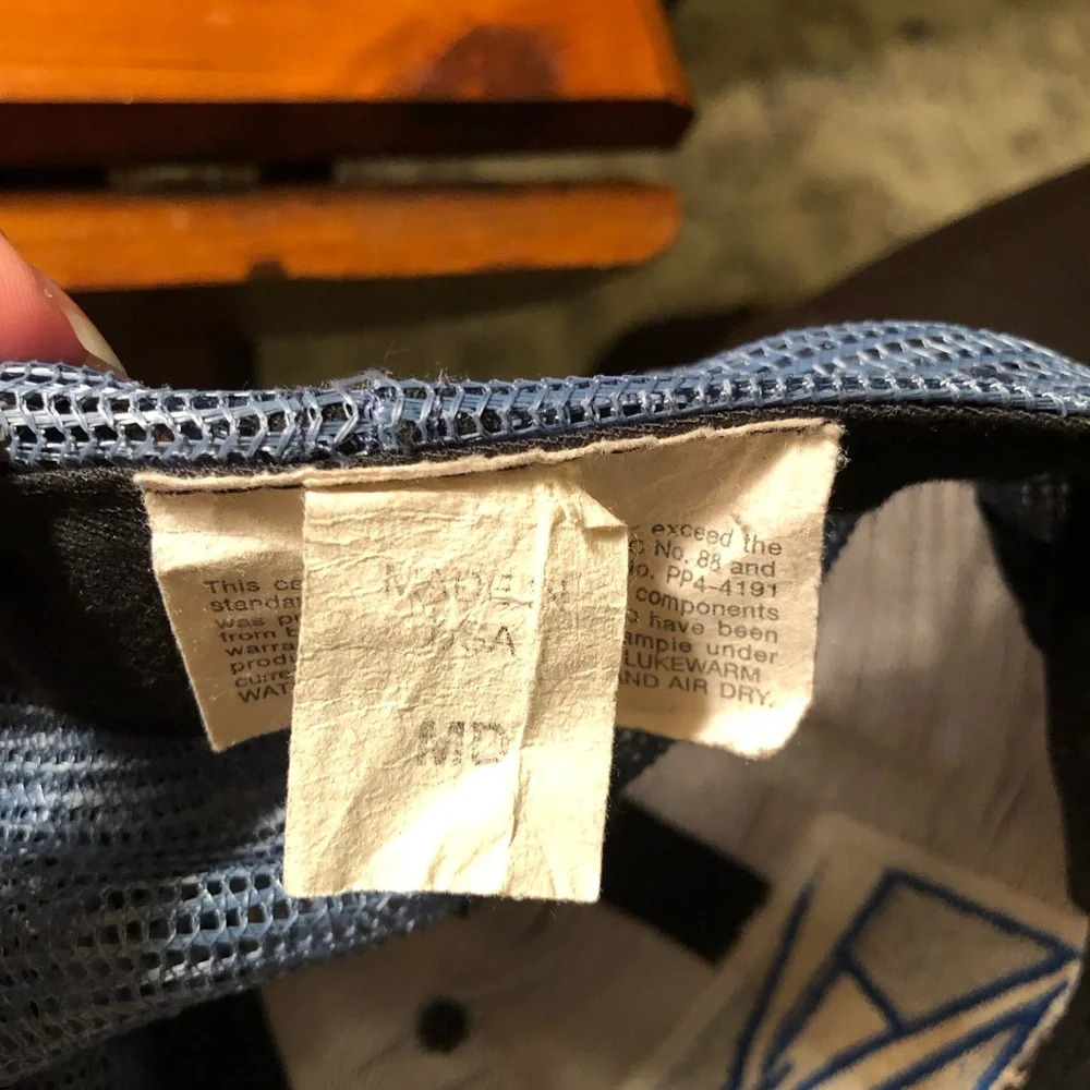 Vintage USPS SnapBack Mesh Ball Cap Made in USA - Picture 5 of 6